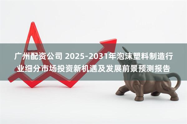 广州配资公司 2025-2031年泡沫塑料制造行业细分市场投资新机遇及发展前景预测报告